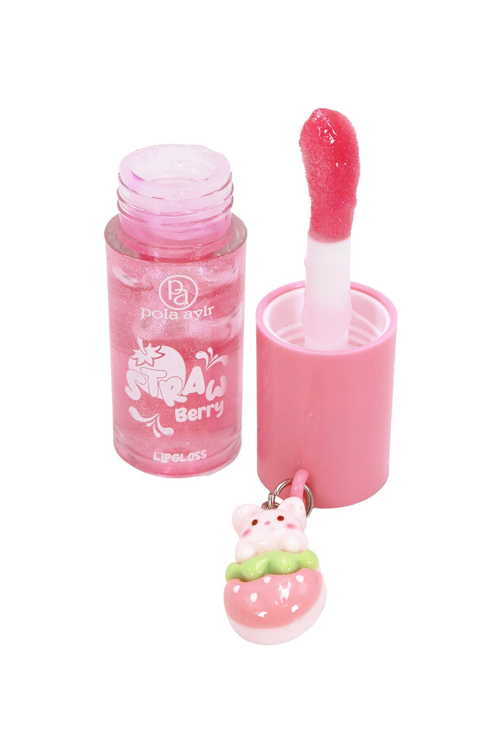 Strawberry Charm - Shimmery Lip Gloss