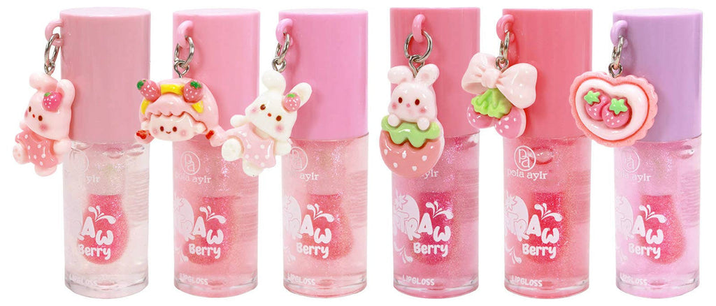 Strawberry Charm - Shimmery Lip Gloss