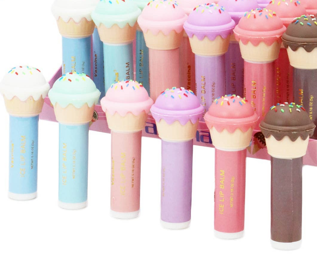 Rainbow Sprinkle Dream Cones Lip Balm Stick